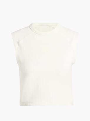 adidas ALL SZN RIB TANKTOP Weiß