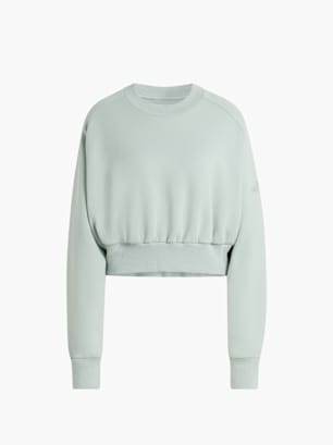 adidas Soft Lux Sweatshirt, locker geschnitten Grün