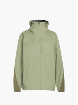 adidas Terrex Multi 2.5 Layer CLIMAPROOF Regenjacke Grün