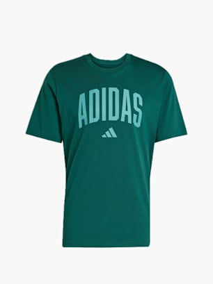 adidas Collegiate Lineage Graphic T-Shirt Grün