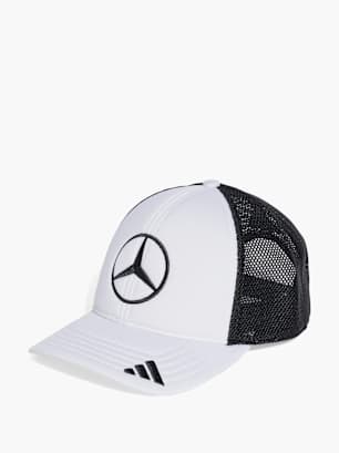 adidas Mercedes - AMG Petronas Formula One Team Snapback Star Trucker Kappe Weiß