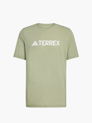 adidas Terrex Multi Climacool Logo Tech T-Shirt Grün