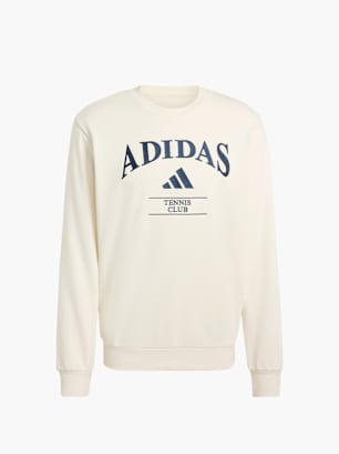 adidas adidas Heritage Grafik Sweatshirt Weiß