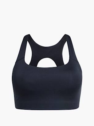 adidas Optime Workout 3-Streifen BH, mittlere Belastung (Große Größe) Schwarz