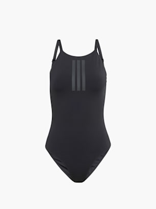 adidas Iconisea Ribbed Padded Badeanzug, dünne Träger Braun