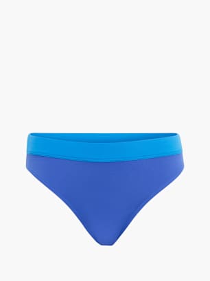 adidas OPTIMÉ AQUA BIKINIHOSE, HALBHOHER BUND Blau