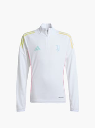 adidas Juventus Turin Tiro 25 Competition Kids Trainingsoberteil Weiß