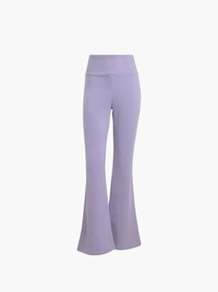 adidas Seasonal Essentials French Terry Ausgestellte Hose Flieder