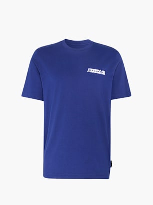 adidas NOVELTY CARDS GRAFIK T-SHIRT Blau