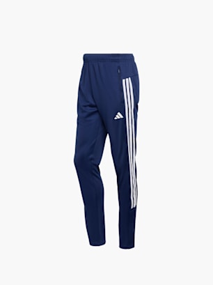 adidas WORKOUT ESSENTIALS ALL-SET 3-STREIFEN HOSE AUS GEWIRKTEM MATERIAL Blau