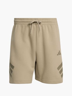 adidas Future Icons 3-Streifen Shorts Braun
