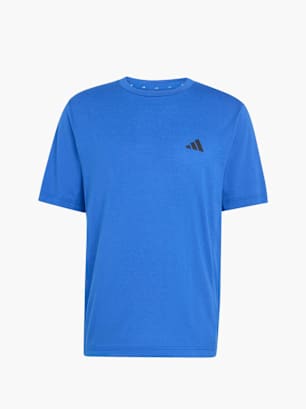 adidas WORKOUT ESSENTIALS FEELREADY T-SHIRT Blau