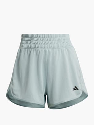 adidas Pacer Essentials Knit High-Rise Shorts Grün