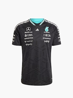 adidas MERCEDES - AMG PETRONAS FORMULA 1 TEAM DRIVER AUTHENTIC TRIKOT Schwarz