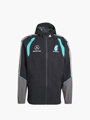adidas MERCEDES - AMG PETRONAS FORMEL 1 TEAM MECHANICS REGENJACKE Schwarz