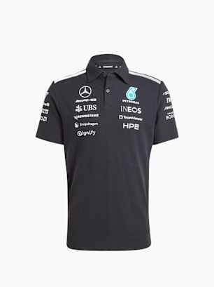 adidas MERCEDES - AMG PETRONAS FORMULA 1 TEAM ENGINEERS POLOSHIRT Schwarz