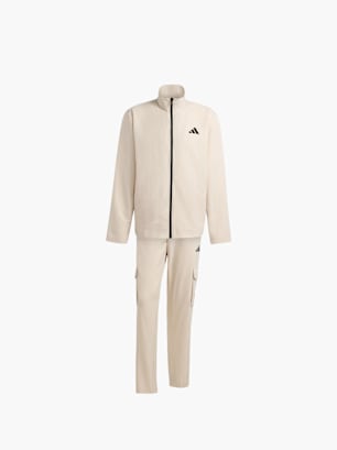 adidas Sportswear Cargo-Trainingsanzug, gewebt Beige