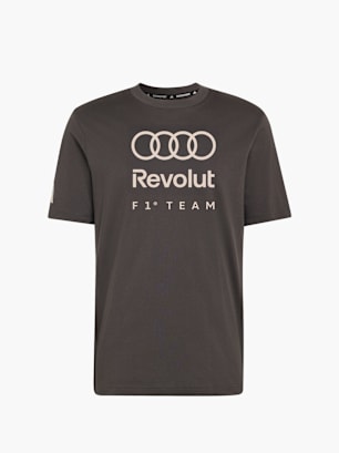 adidas AUDI REVOLUT F1 TEAM DNA GRAFIK T-SHIRT Schwarz
