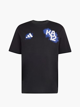 adidas MERCEDES AMG PETRONAS FORMULA 1 TEAM KIMI ANTONELLI NAME & NUMBER T-SHIRT Schwarz