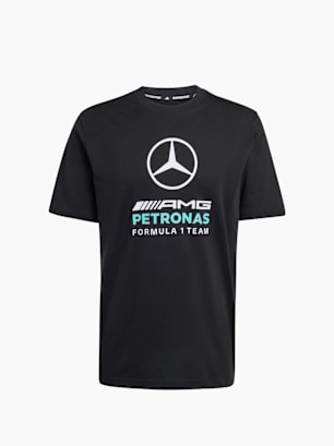 adidas Mercedes-AMG PETRONAS FORMULA 1 TEAM DNA GRAFIK T-SHIRT Schwarz
