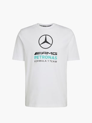 adidas Mercedes-AMG PETRONAS FORMULA 1 TEAM DNA GRAFIK T-SHIRT Weiß