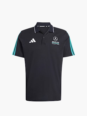 adidas MERCEDES - AMG PETRONAS FORMULA 1 TEAM DNA POLOSHIRT Schwarz
