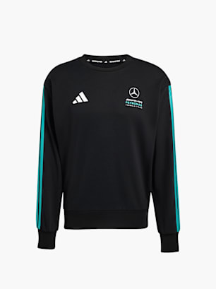adidas MERCEDES - AMG PETRONAS FORMULA 1 TEAM DNA SWEAT TOP Schwarz
