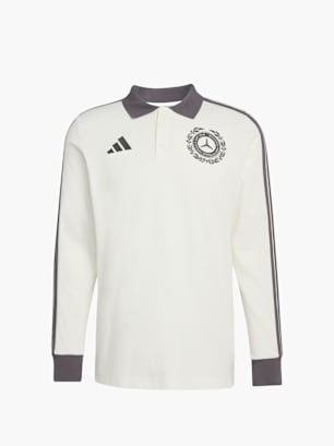 adidas MERCEDES - AMG PETRONAS FORMULA 1 TEAM SILVER ARROWS ICON MEN POLOSHIRT Weiß
