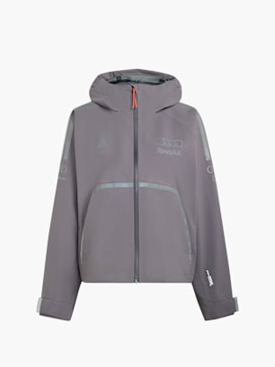 adidas AUDI REVOLUT F1 TEAM ENGINEERS & MARKETING REGENJACKE Grau