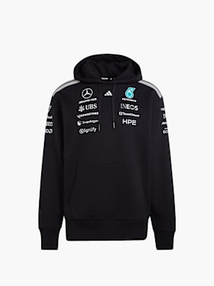 adidas MERCEDES-AMG PETRONAS FORMULA 1 TEAM DRIVER HOODIE Schwarz