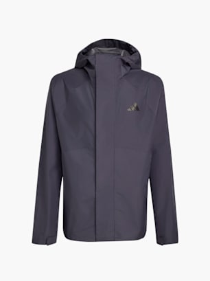 adidas ESSENTIALS REGENJACKE Grau