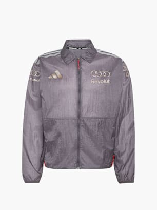 adidas AUDI REVOLUT F1 TEAM DRIVER PADDOCK JACKE Grau