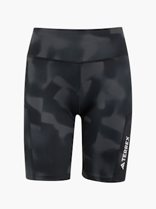 adidas Terrex Multi 8inch Kurze Leggings, Print Schwarz