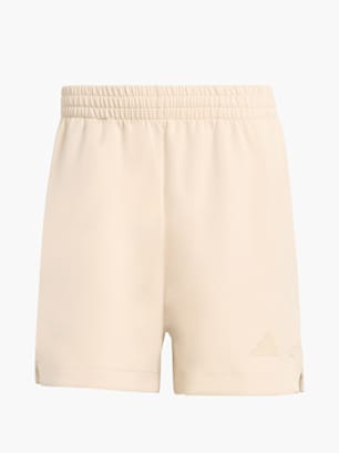 adidas SOFT LUX SHORTS Beige