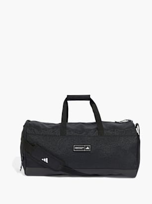 adidas 3 STREIFEN WEEKENDER DUFFELBAG, LARGE Schwarz