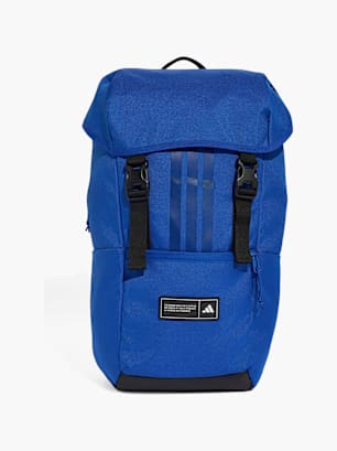 adidas 3-STREIFEN RUCKSACK, MIT KLAPPE Blau