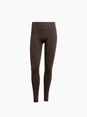 adidas Workout Essentials Knit Scrunch 7/8 Leggings Braun