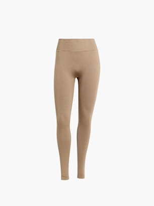 adidas Workout Essentials Knit Scrunch 7/8 Leggings Braun