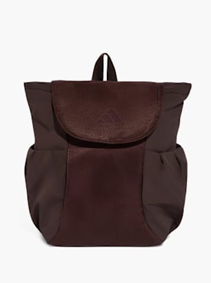 adidas Soft Lux Rucksack mit Klappe Braun