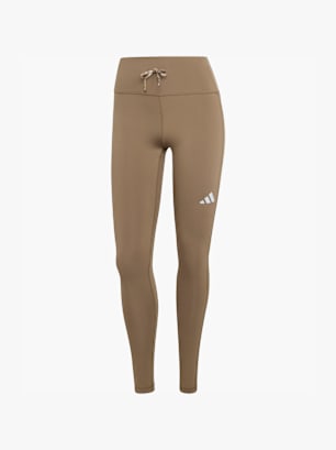 adidas Run Essentials Leggings in voller Länge Beige