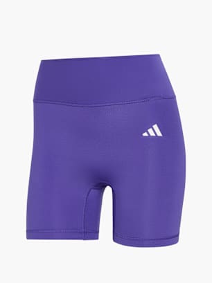 adidas Optime Essentials Workout kurze Leggings Lila