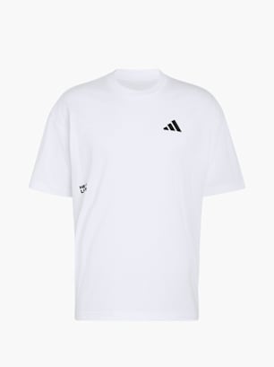 adidas CLIMACOOL FUN TRAINING Grafik T-Shirt Weiß