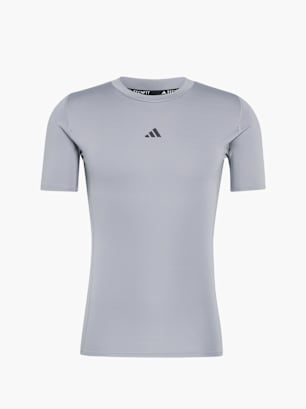 adidas TECHFIT Compression Training T-Shirt Grau