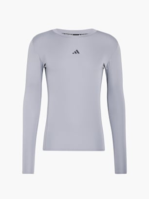 adidas TECHFIT Compression Training Longsleeve Grau