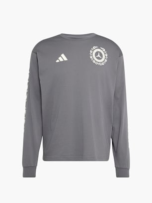 adidas MERCEDES-AMG PETRONAS FORMULA 1 TEAM SILVER ARROWS LONGSLEEVE Grau