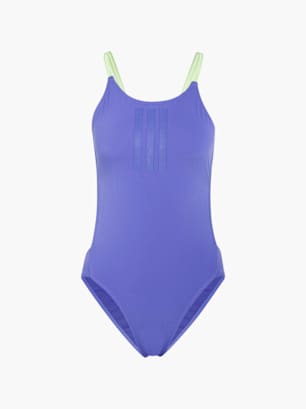 adidas RIPSTREAM 3-STREIFEN TIE BACK BADEANZUG Lila
