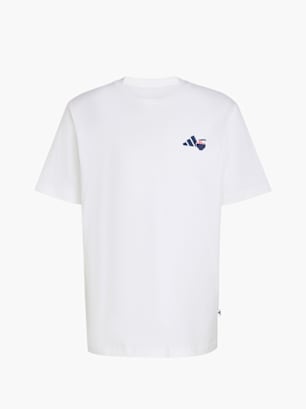 adidas RAMEN GRAFIK-T-SHIRT Weiß