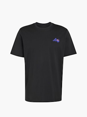 adidas RAMEN GRAFIK-T-SHIRT Schwarz