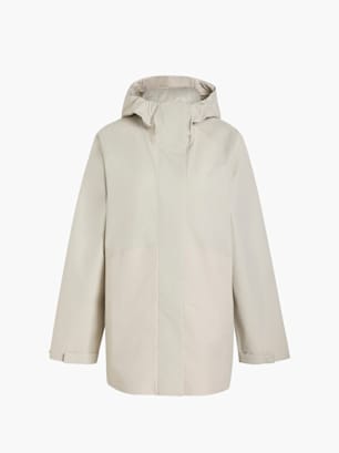 adidas ESSENTIALS RAIN PARKA Beige