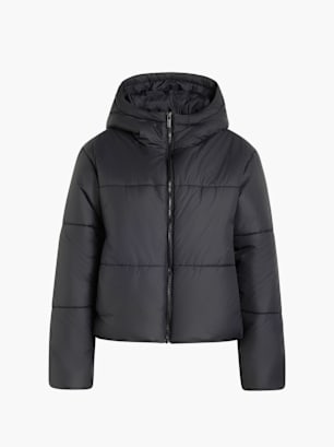 adidas ESSENTIALS HIGHLOFT PUFFER JACKE, ISOLIERT Schwarz